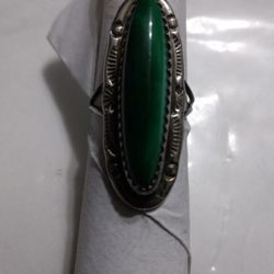 Vintage Sterling Navajo T T Ring Size 6