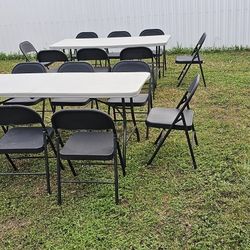 Black Metal Chairs