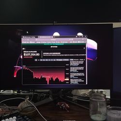 Republic Of Gamers 27” Flat Oled Monitor 2months Old 