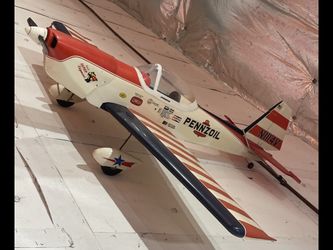 Airplane De Havilland Super Chipmunk Pennzoil Art Scholl Model