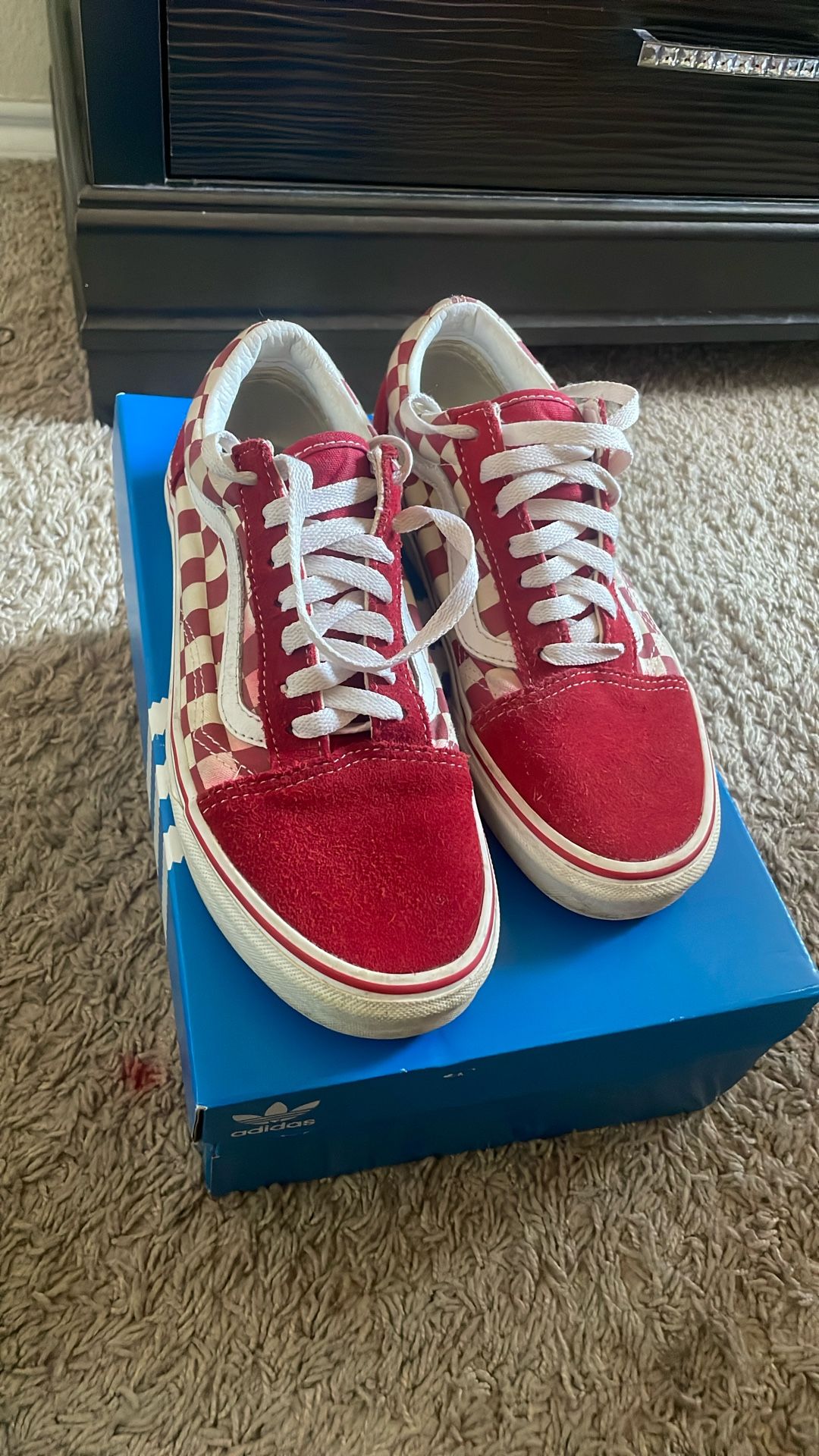Red And White Vans