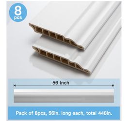Baseboard Molding Trim 8 Pack