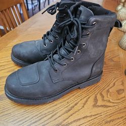Motorcycle Leather Boots