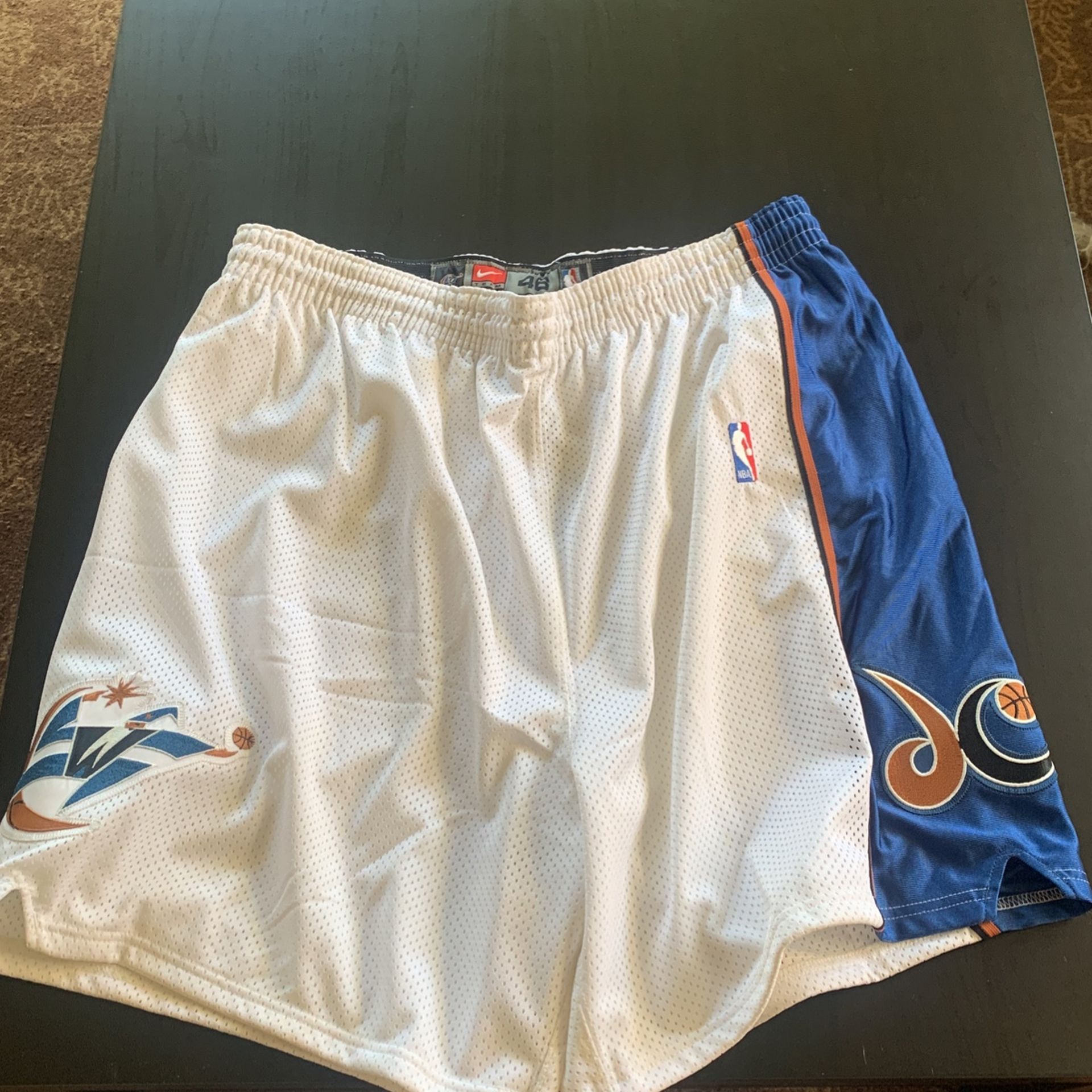 Authentic Washington Wizards Game Shorts