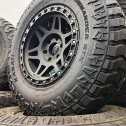 4 Wheels 17x9 Tires 35