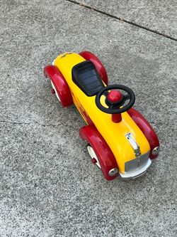 Toddler ride on car metal