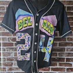 Bel-Air Baseball Jersey Size Adult Small