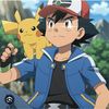 Poke Red And Blue Trading card