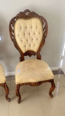Two antique chairs