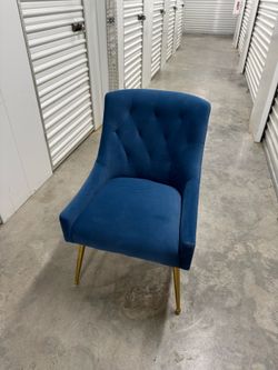 velvet side chair - Set of 2