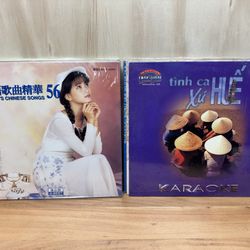 Lot Of 12 Mostly Vietnamese Karaoke/Music Laser Discs