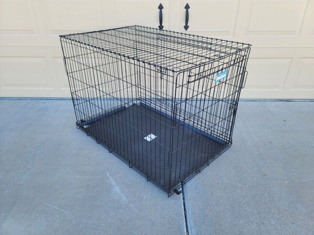 Dog Kennel Cage 42 X 28 X  30 With Cover