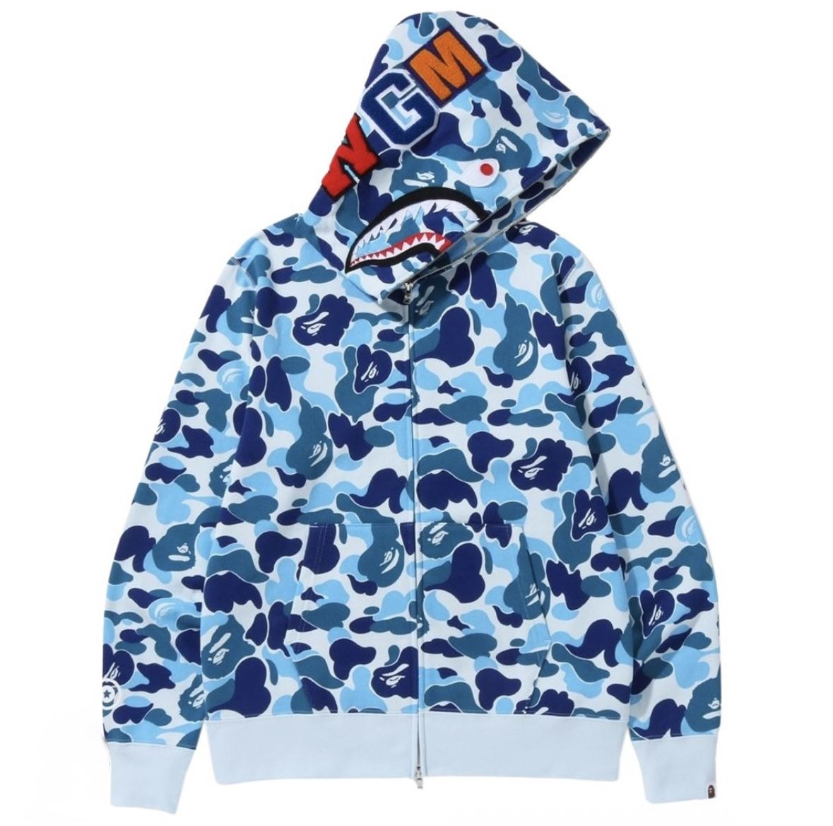 Blue Bape Hoodie