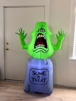 Ghostbusters Slimer Halloween Inflatable Decoration