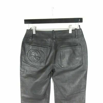 Gucci leather pants size 2