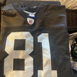 Men’s Oakland Raiders Jersey #81 T  Brown