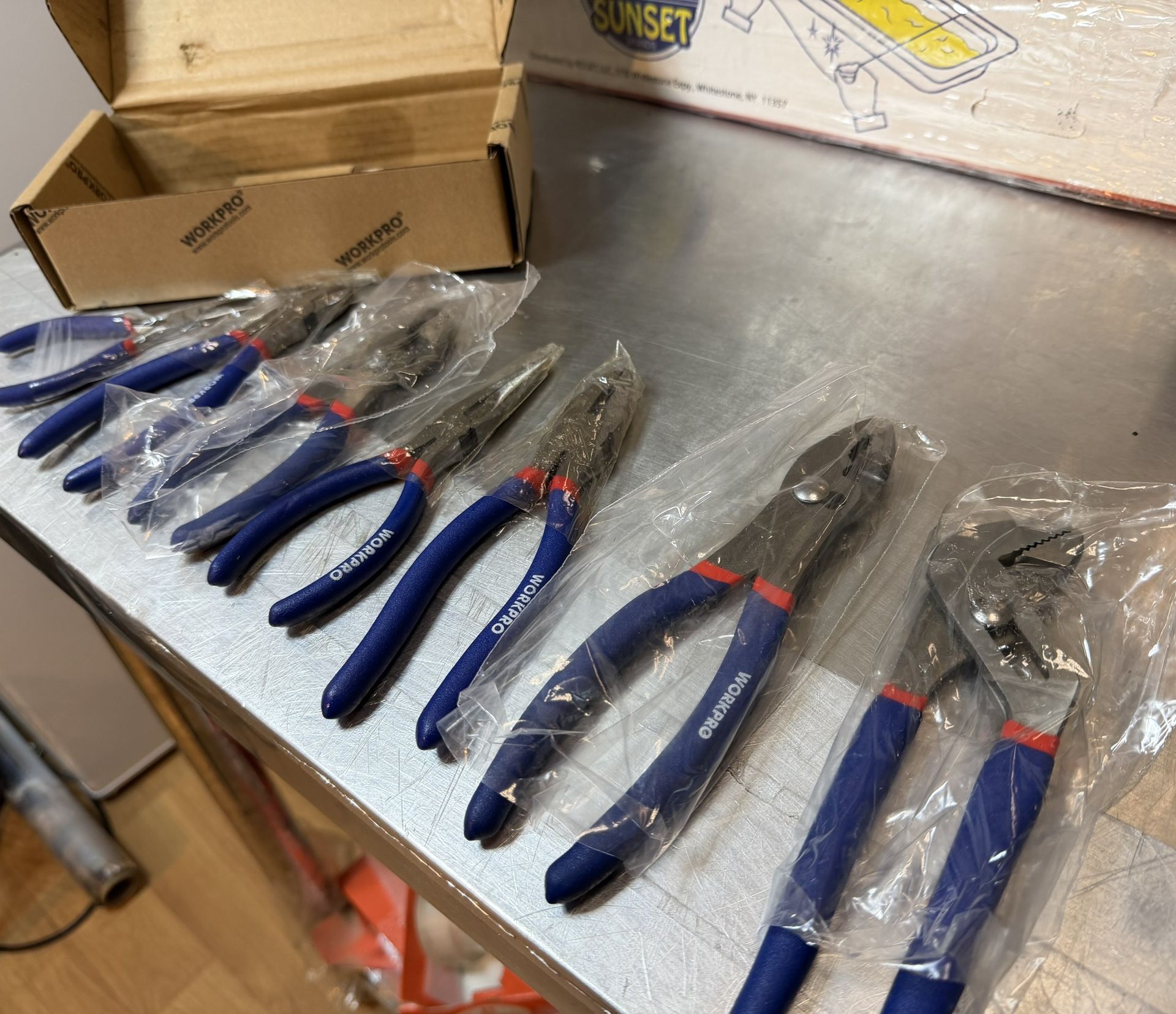 Workpro 7 Piece Plier Set New