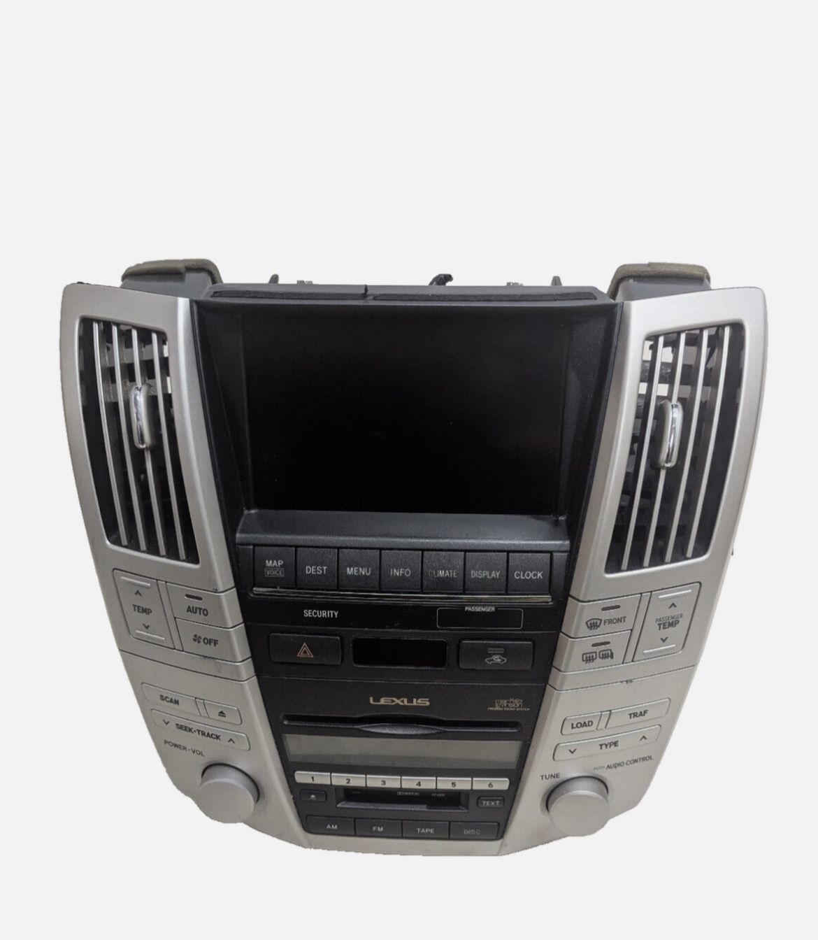 06 07 08 09 Lexus RX350 Navigation Radio Stereo 6 CD Player Climate Control