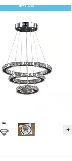 Beautiful Crystal Chandelier NEW