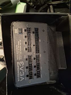 Evga Super nova platinum power supply 750 watts