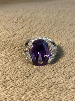 14k Silver ring size 8 for women