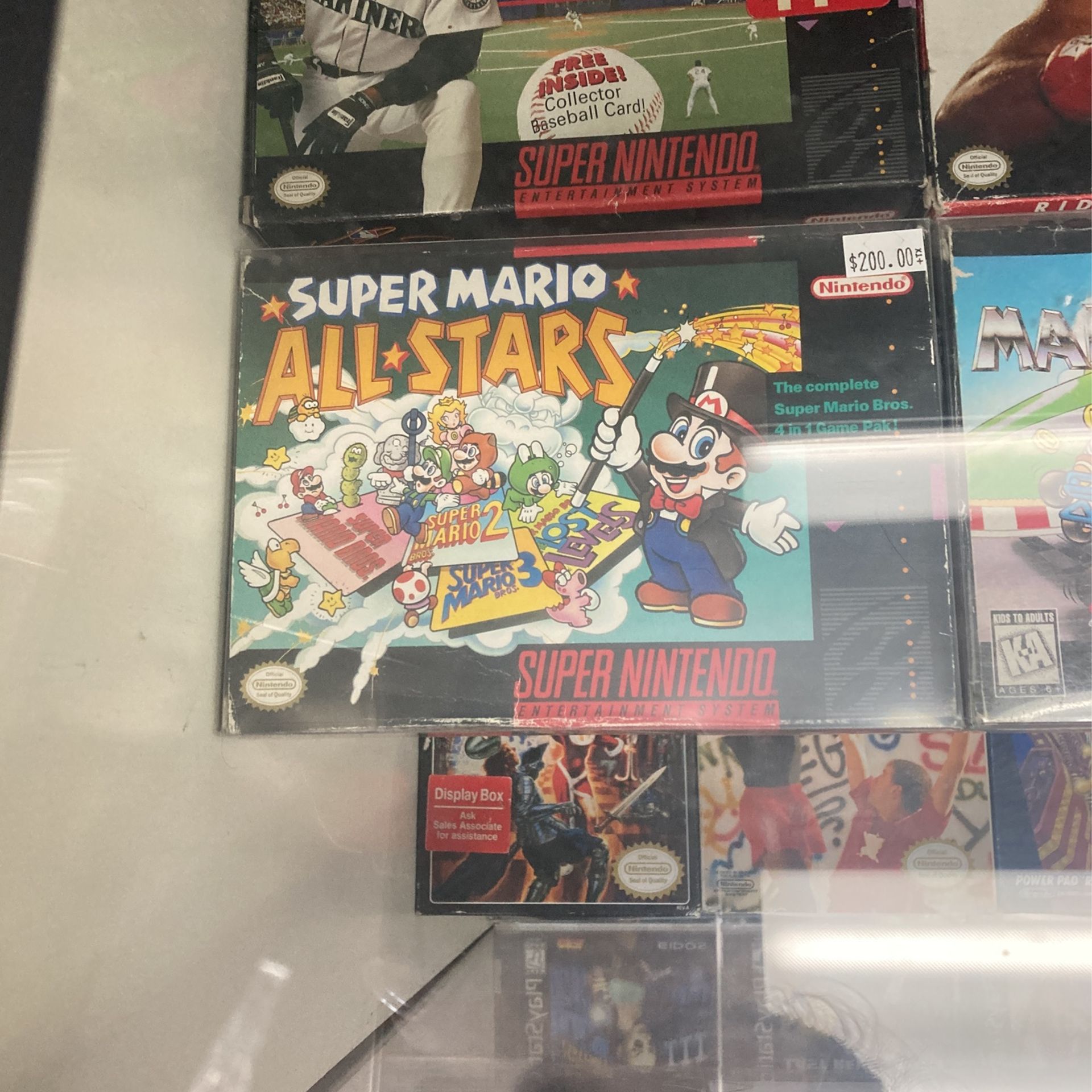 Inbox Super Mario All Stars Super Nintendo Entertainment System Game 