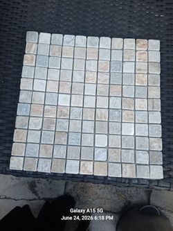 12 X 12 Gold Slate Mosaic tiles