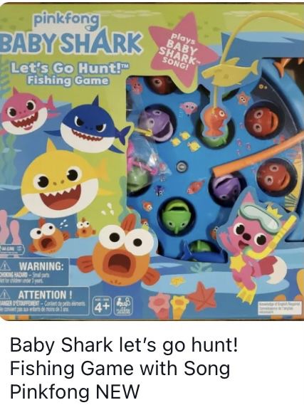 Pinkfong Baby Shark Fishing Game