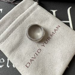 David Yurman multi-ring set, size 9 