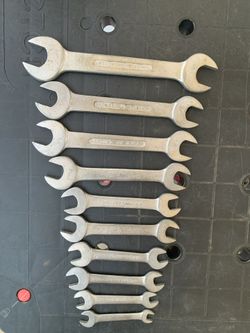 10 vintage Craftsman Wrenches from 1930’s to 1940’s
