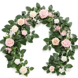 6ft Ling’s Blush and Cream Garland