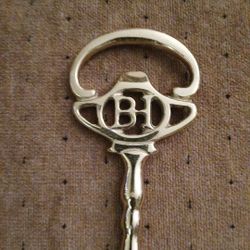 Vintage Brass Skeleton Key Bottle Opener