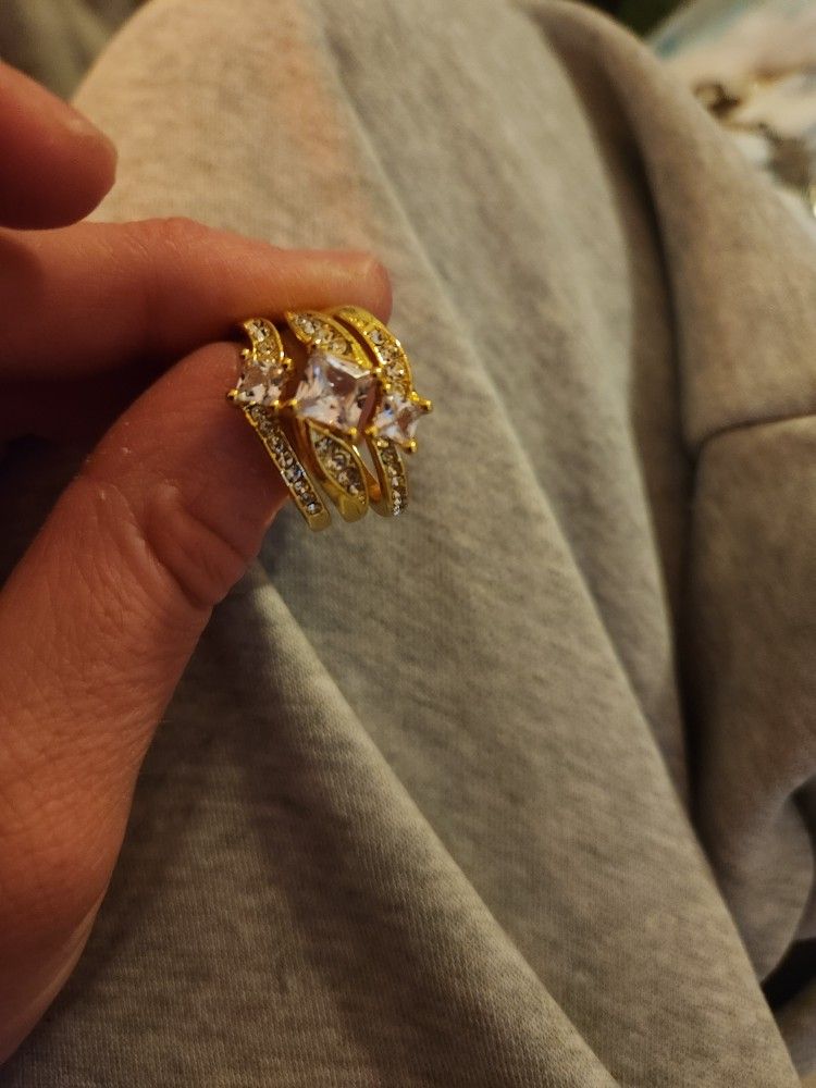 3pc Wedding/stacking Ring