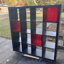 IKEA Expedit Cube Storage, Not Kallax, 3 Lekman Bins, Delivery