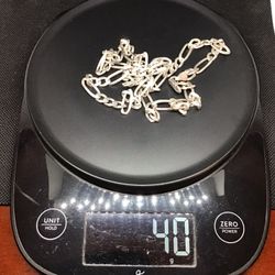 26” Silver Necklace Or Chain