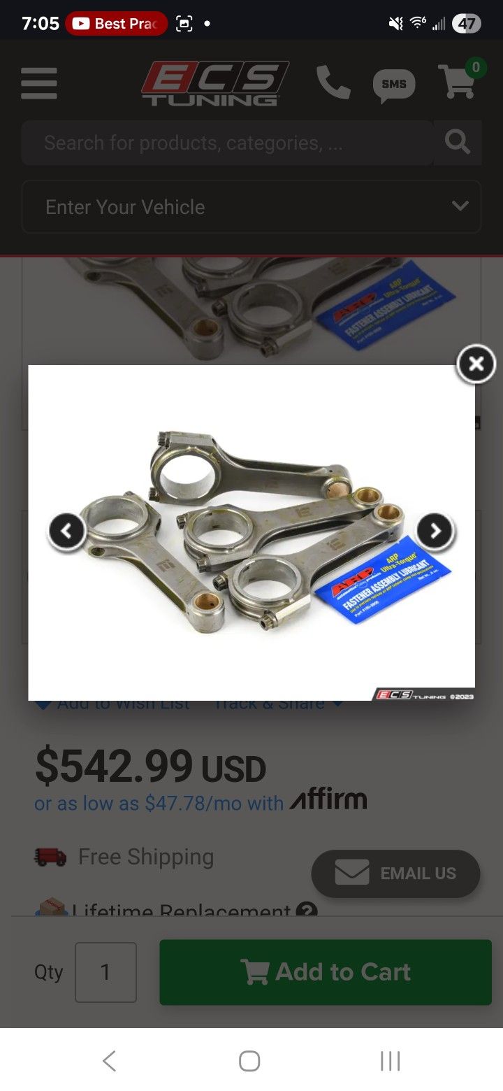 Integrated engineering Pistons For Audi Volkswagen