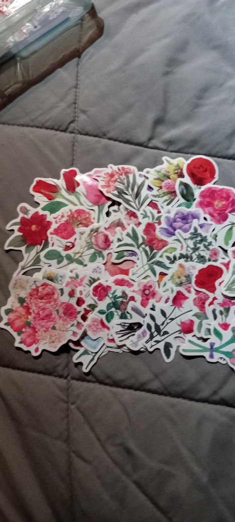 Stickers (Vintage Flowers)
