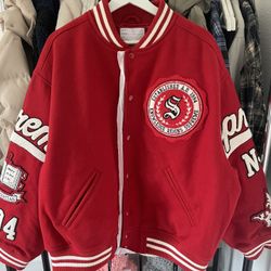 Supreme Veritas Varsity Jacket