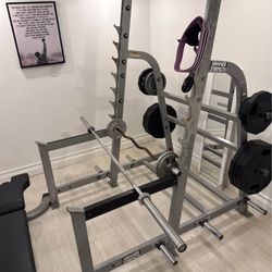 Hammer Strength, Squat, Rack,