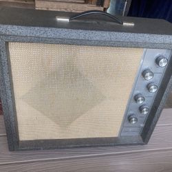 Old Tube Amp By Silvertone