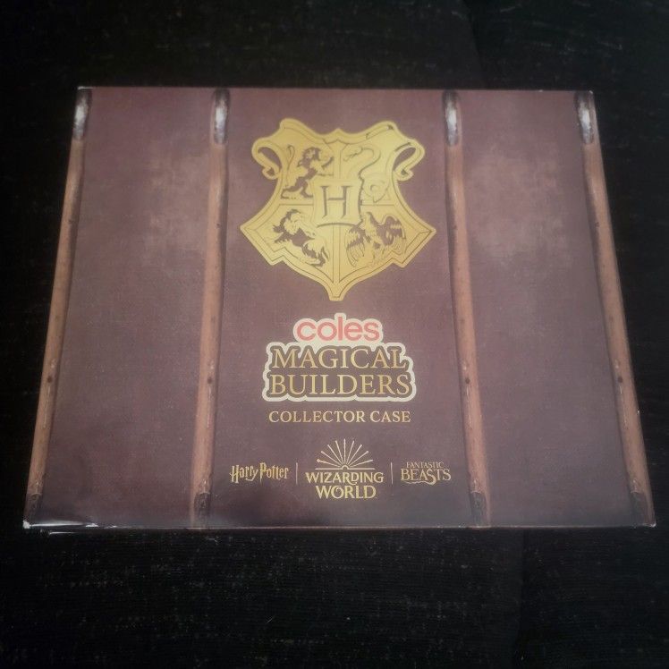 Harry Potter Rare Coles Magical Builders Collector Case
