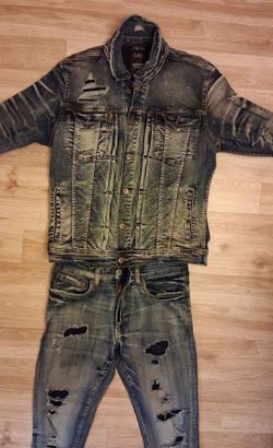 Jean Jacket And Jeans Set