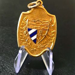 Medalla De Escuela-cuba-con Escudo De Cuba