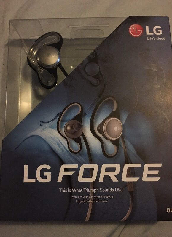 Lg force Bluetooth headset