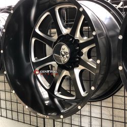 24x14 Hostile Wheels. 8 Lug 