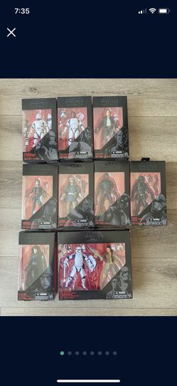 Star Wars Black Series Figures 1-18, 22-26