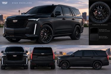 2024 Cadillac Escalade Custom Black SUV
