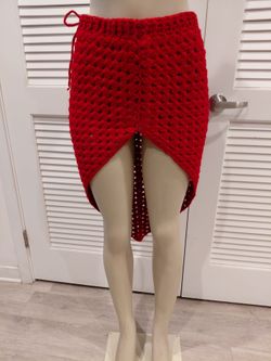 Handmade crochet skirt