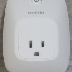 Belkin Wemo Smart Switch Model F7C027 WiFi Smart Plug Used