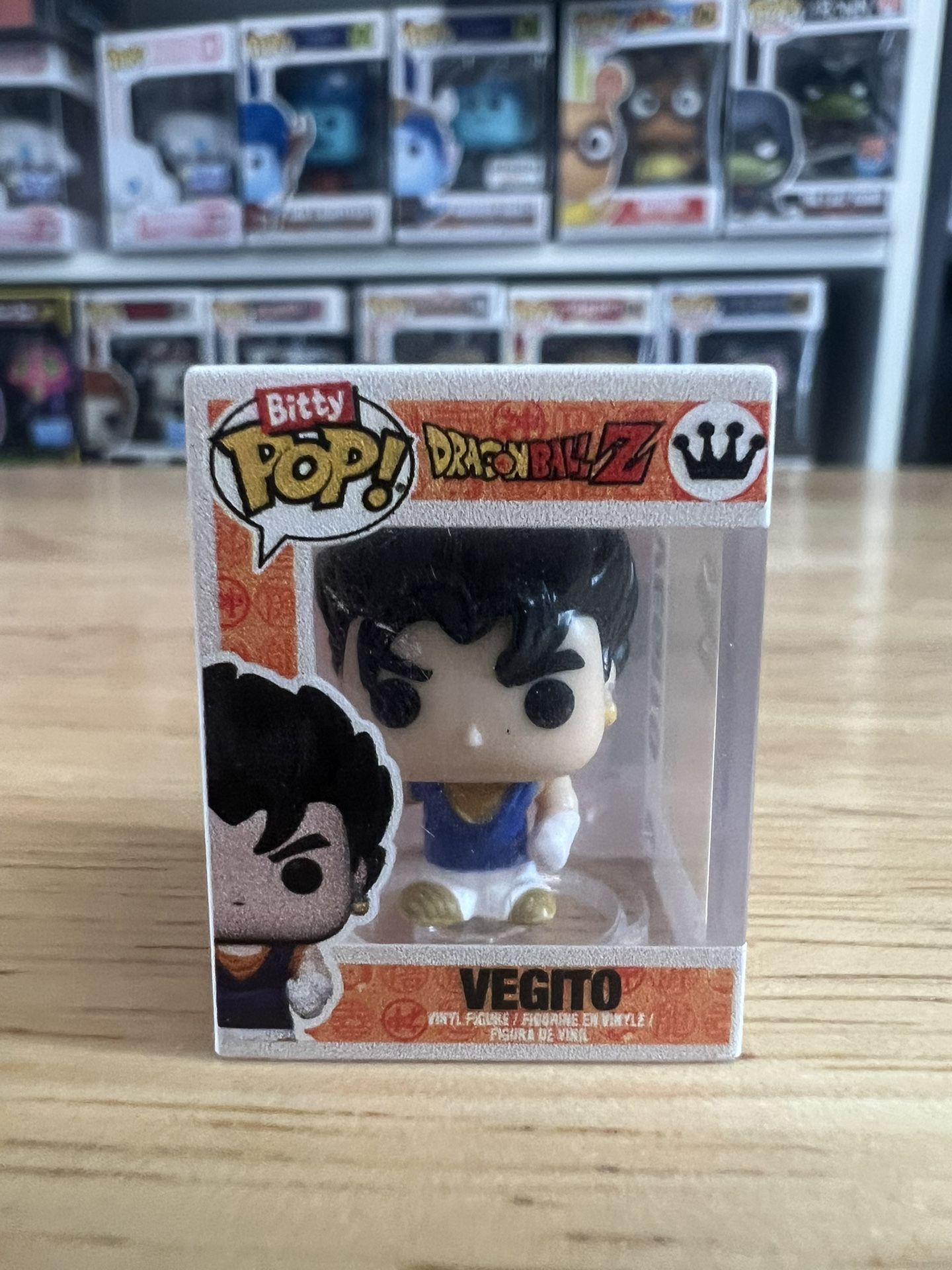 BITTY 1-INCH Vegito Dragon Ball Z Funko Pop #949 DBZ Anime Manga Cartoon Network